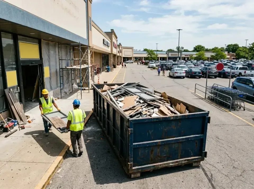 retail-store-renovation-debris-003 — frequently asked questions, Roll-off Dumpster Rentals in Lakeland South, WA